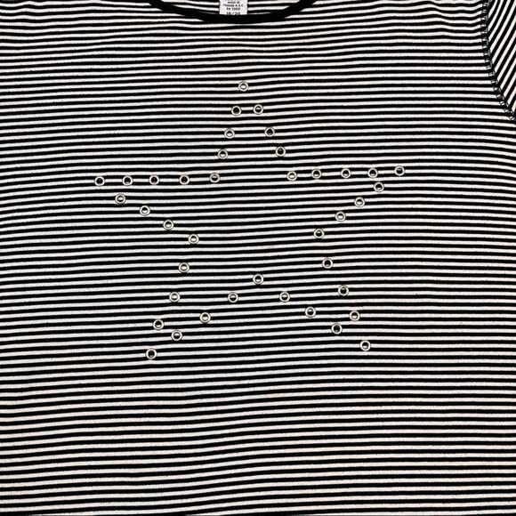 Vintage striped tee with star - Picture 2 of 6